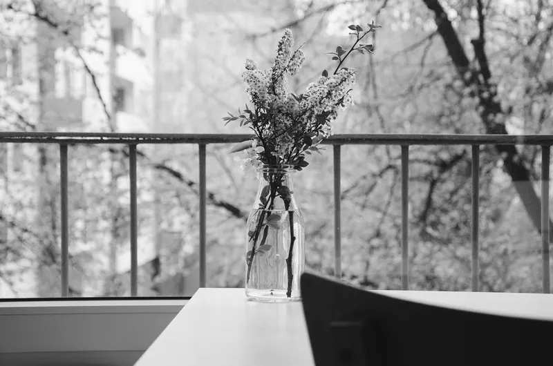 Frühling auf dem Balkon