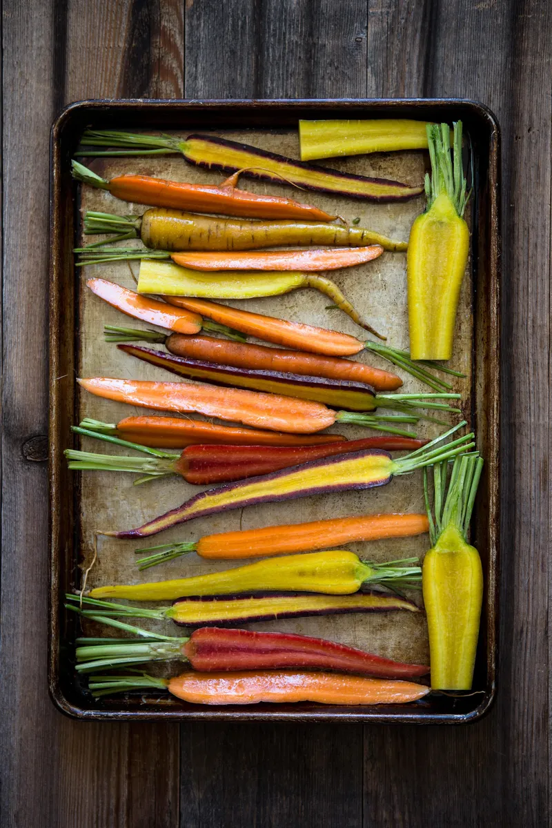 bunte Möhren