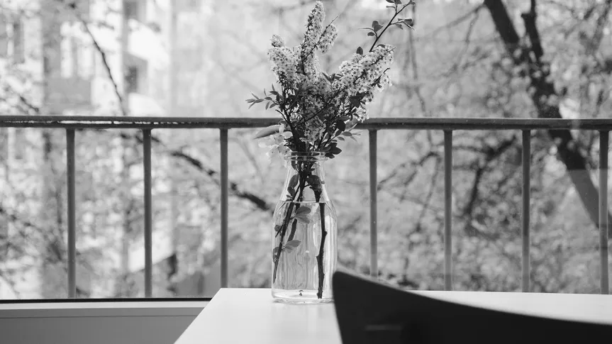 Frühling auf dem Balkon